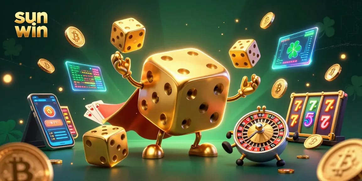 Experience thrilling wins at Sun Win with vibrant 3D casino action and dynamic gaming elements.