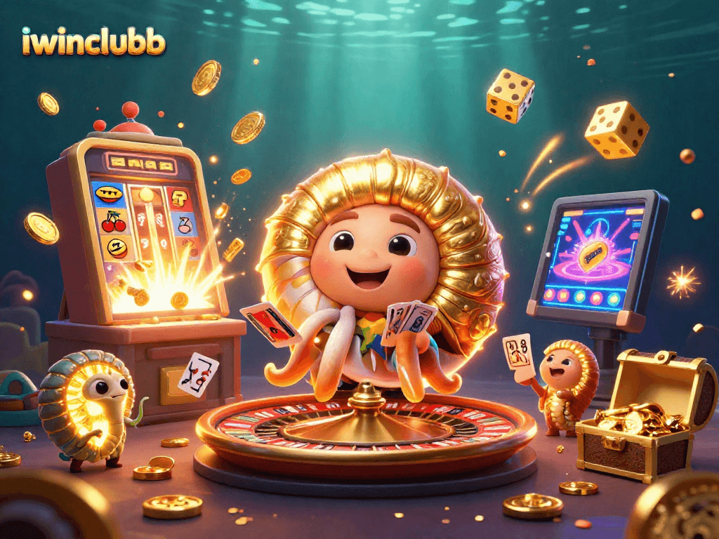 Engage in a thrilling casino adventure with iwinclubb, featuring dynamic slot machines and ancient creatures.