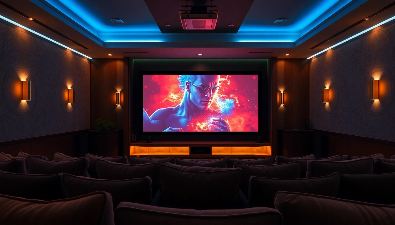 ดูหนังออนไลน์ที่บ้านในบรรยากาศหรูหรา พร้อมการจัดวางที่สะดวกสบาย