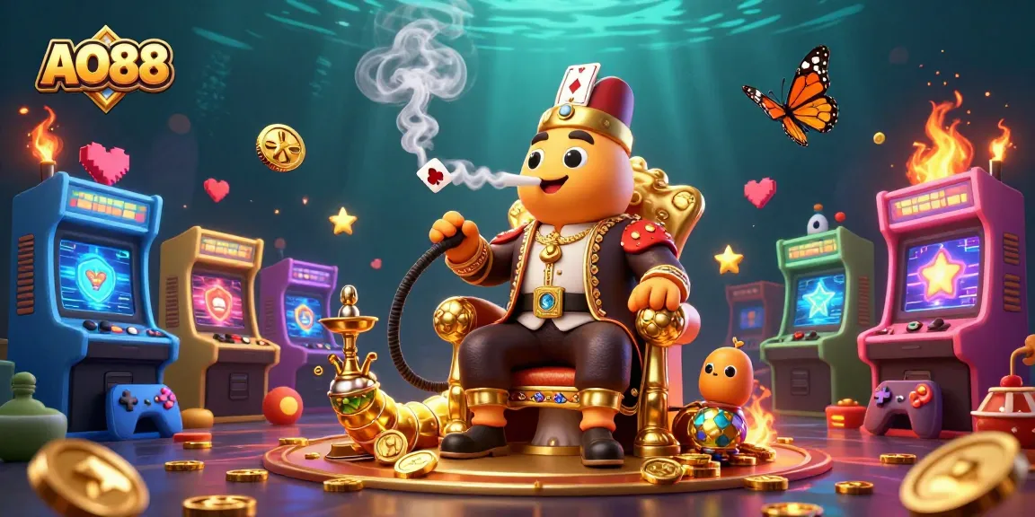Experience the thrill of AO88 with vibrant casino themes and engaging game elements.