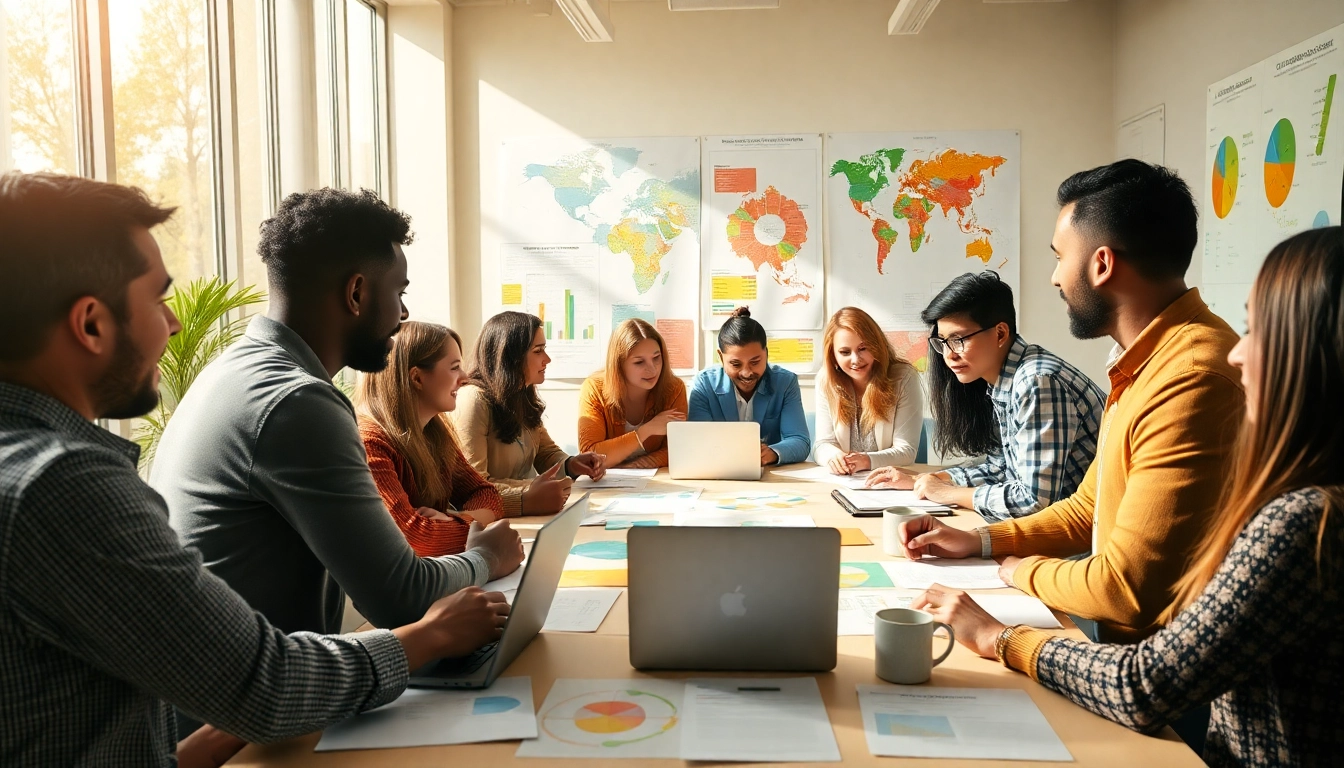 Discussing pathways to an ideal career in a vibrant, collaborative environment.