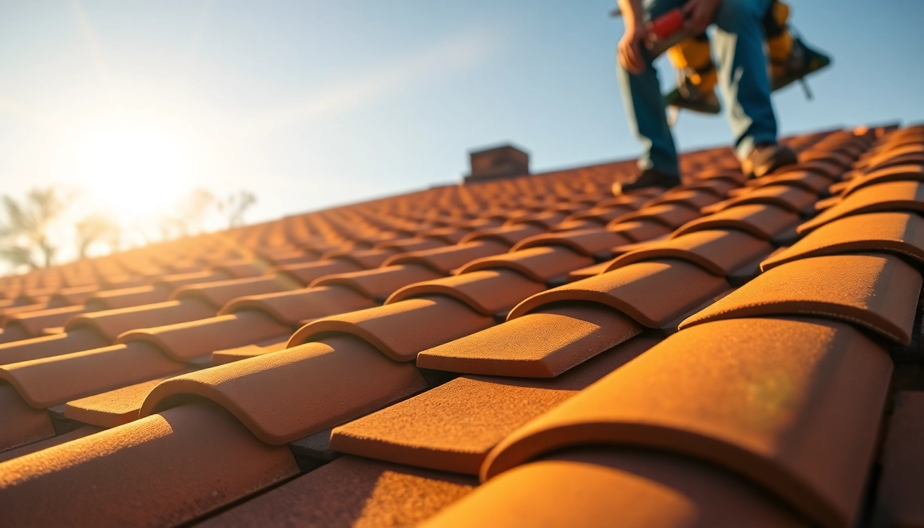 Contractor demonstrating expert roofing services in South Jersey, emphasizing quality and detail.