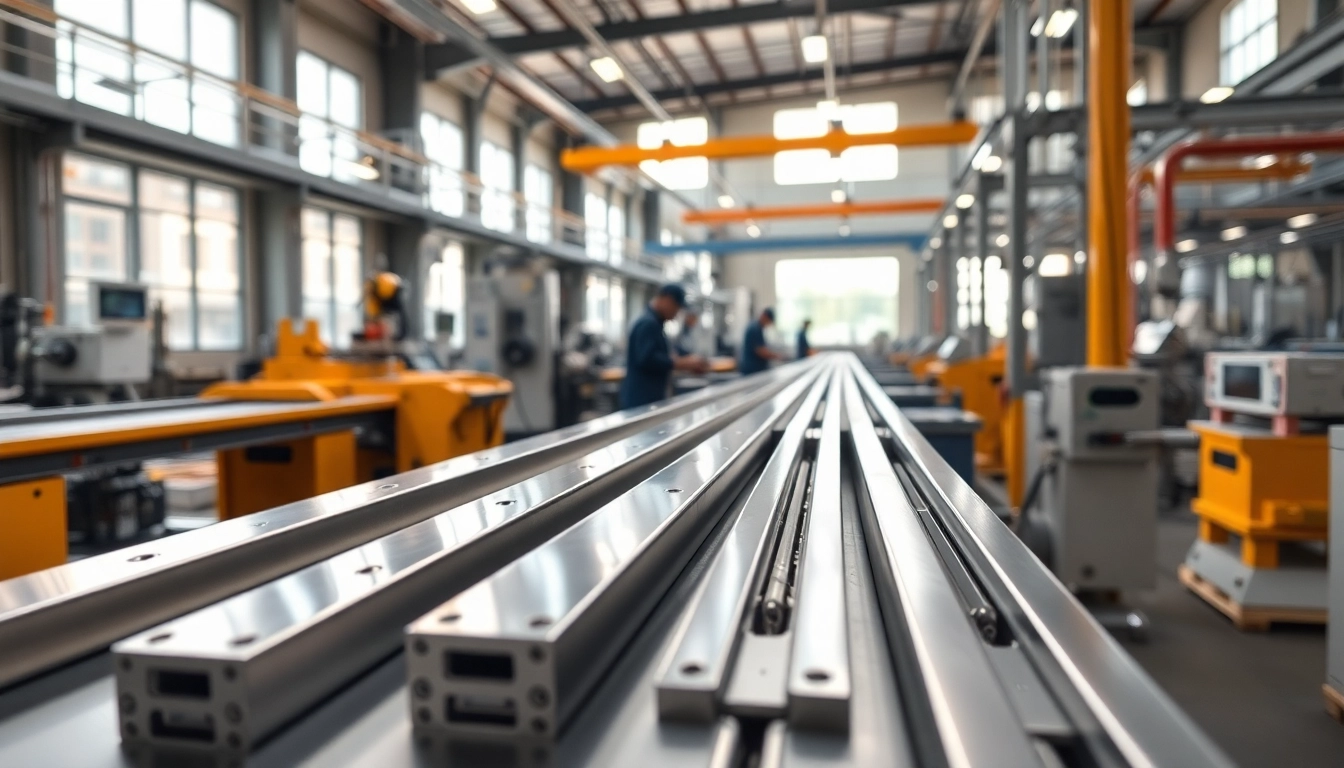 High-quality production of drawer slides by a leading Drawer Slides Manufacturer in a factory.