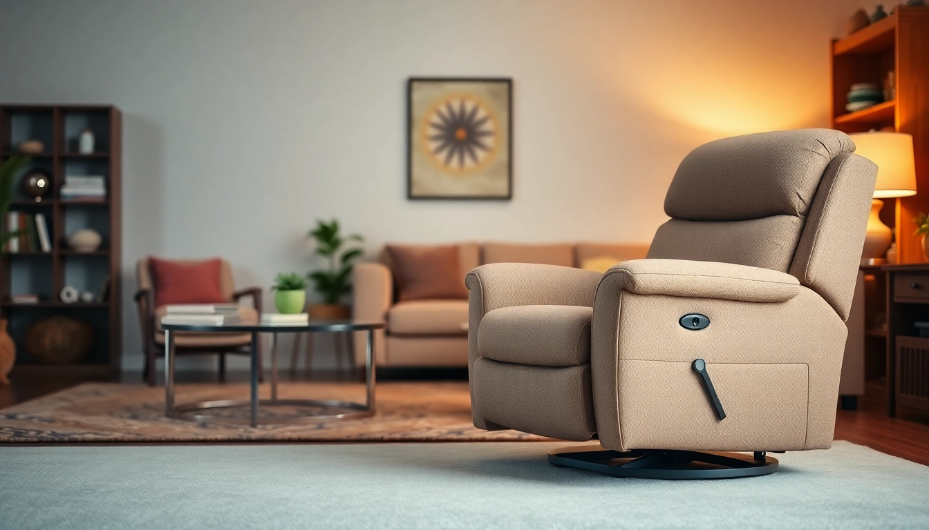 Relax in a lift chair with heat and massage, showcasing its comfort and luxurious design.