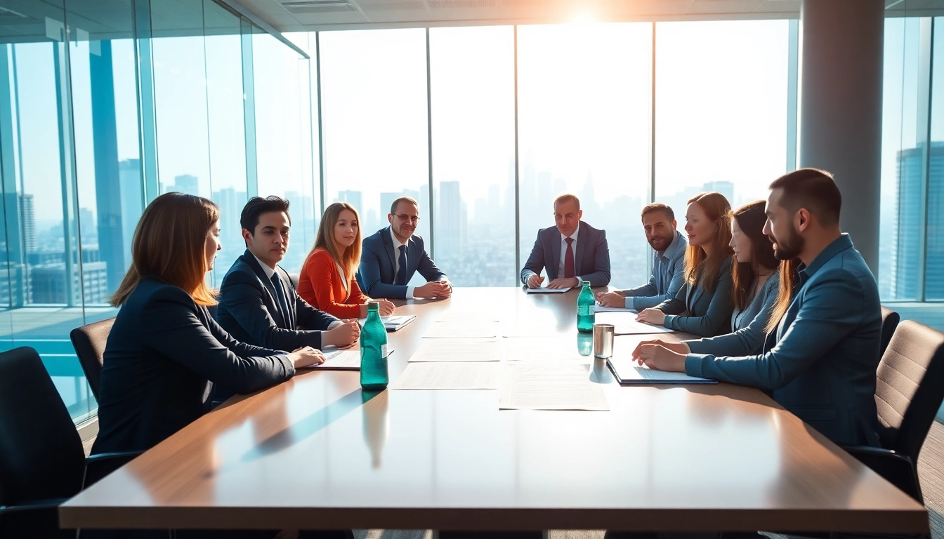 Enhance your Contract Management strategies with expert collaboration in a modern office setting.