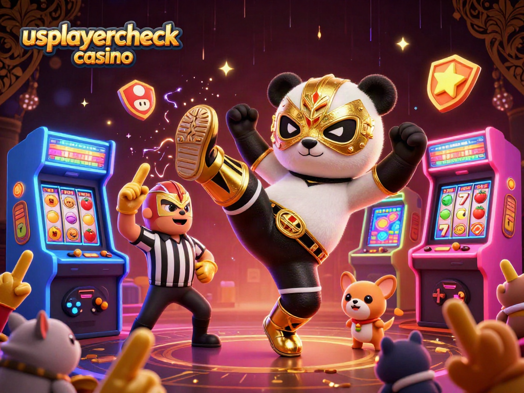 Experience the excitement of usplayercheck casino with vibrant characters and dynamic gaming elements.