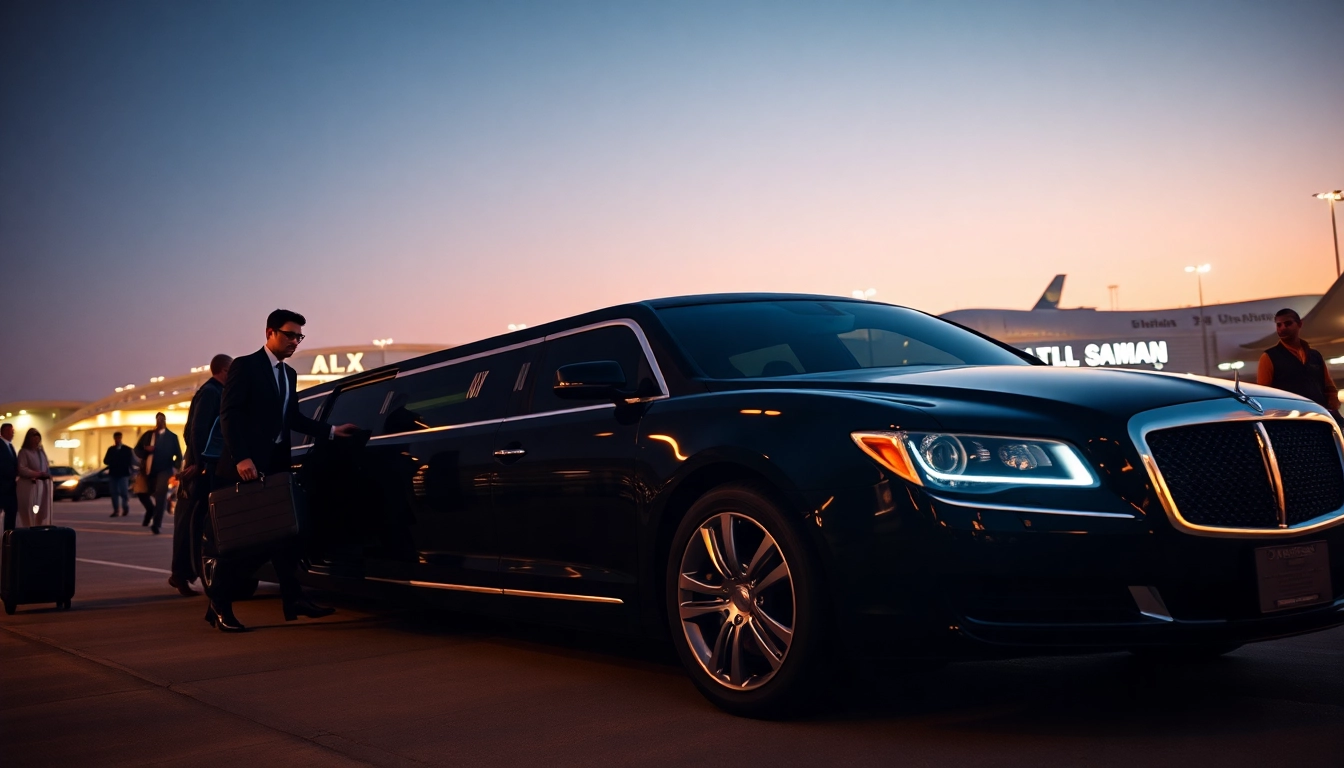 Experience luxury travel with Hollywood Town Car and Limousine at LAX, featuring professional chauffeurs and premium vehicles.