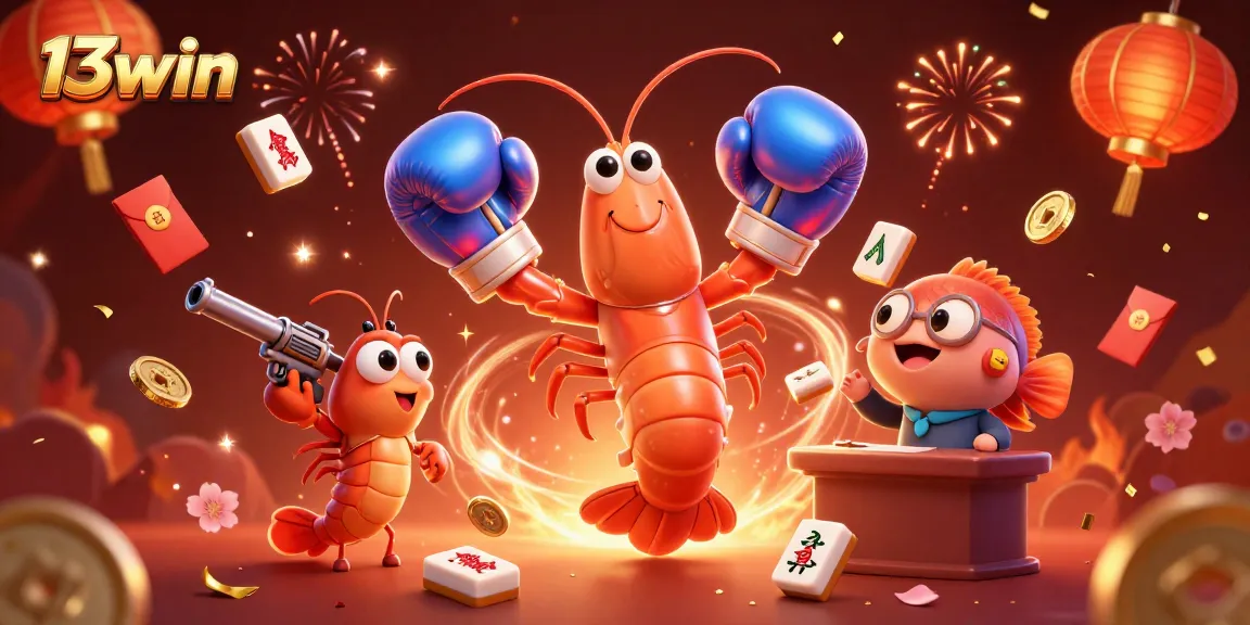 Experience thrilling wins at 13win with vibrant casino elements and engaging characters.